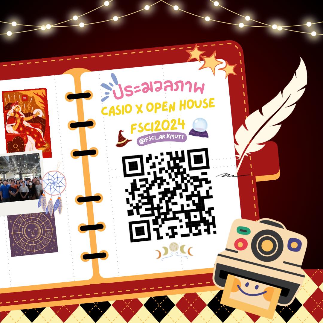 ภาพกิจกรรม “CASIO x Open House FSci2024” วันที่17 สิงหาคม 2024 คณะวิทยาศาสตร์ มจธ